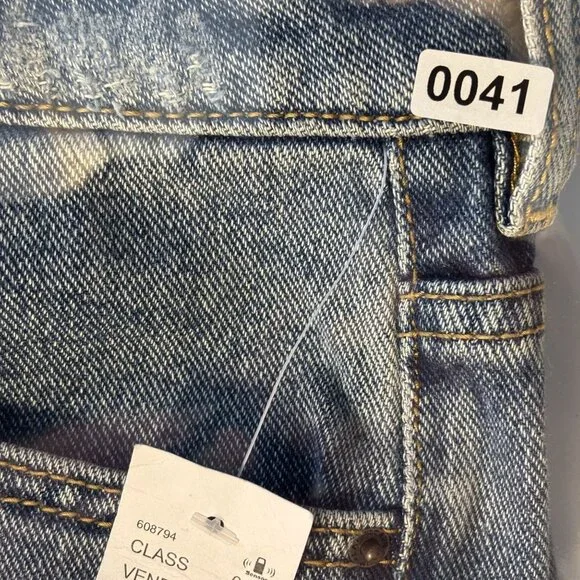 PacSun Womens Mom High-Waisted Denim Shorts Size 28 Light Wash - Picture 10 of 10